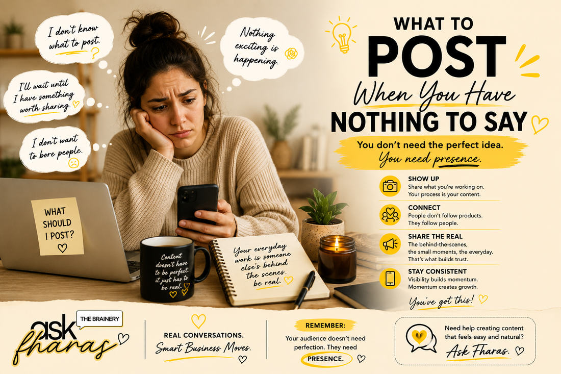 📱 What to Post When You Have Nothing to Say