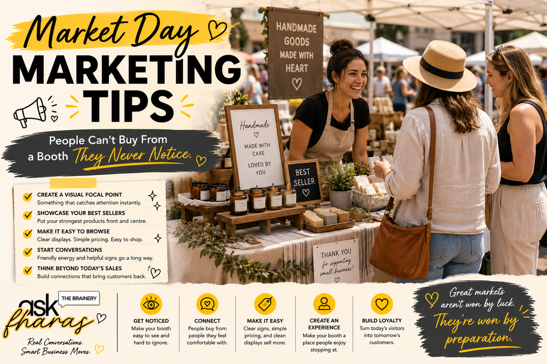🎪 Market Day Marketing Tips
