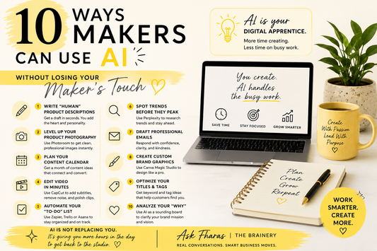 🤖 10 Ways Makers Can Use AI (Without Losing Their Maker's Touch)